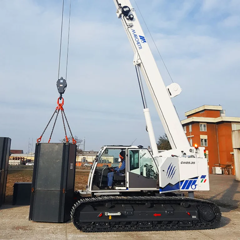 crawler-crane marchetti cw-25.35 photos