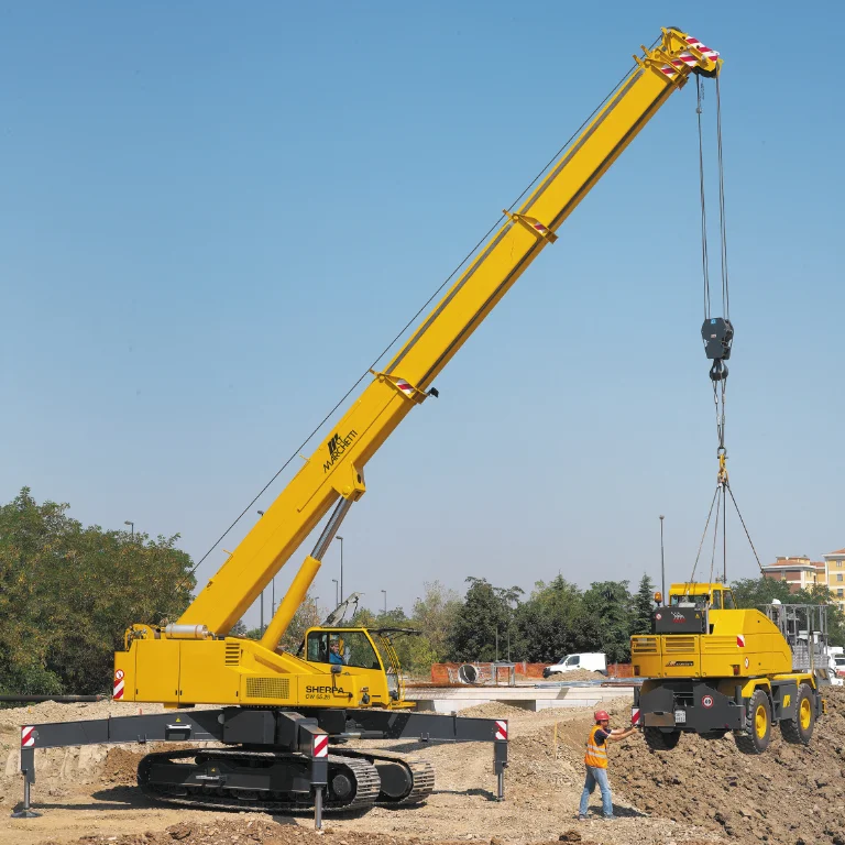 guindaste-sobre-esteiras marchetti cw-70.42 fotos