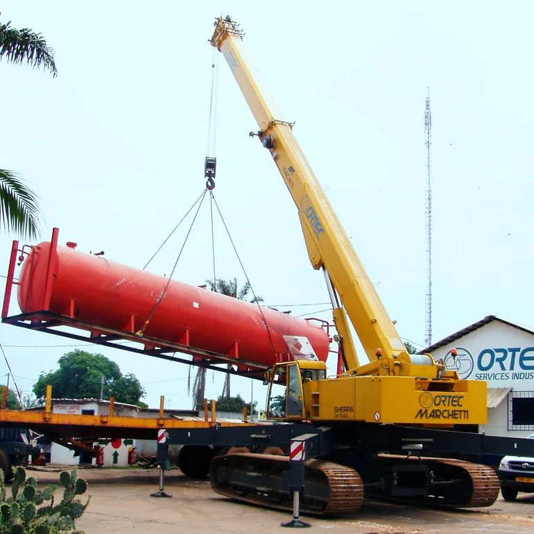 guindaste-sobre-esteiras marchetti cw-70.42 fotos