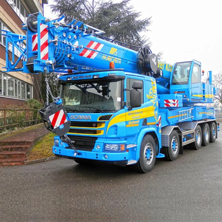 truck-mounted-crane marchetti mtk-60 photos