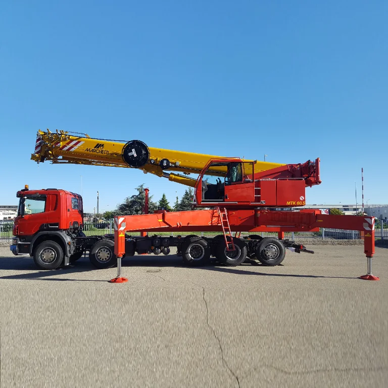 truck-mounted-crane marchetti mtk-60 photos