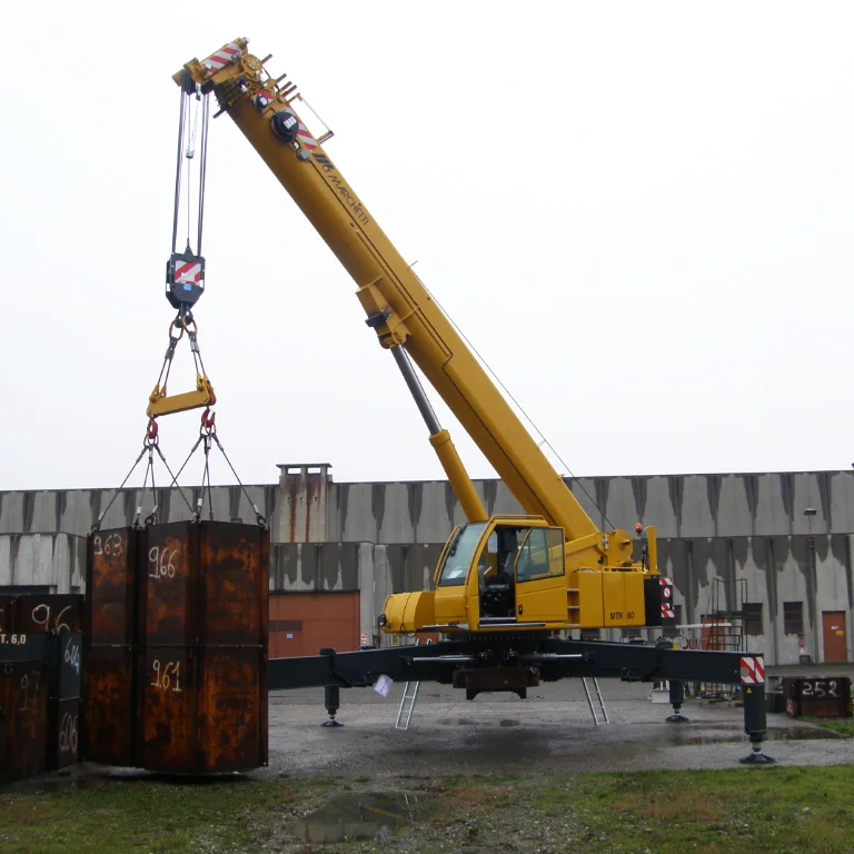 truck-mounted-crane marchetti mtk-60 photos