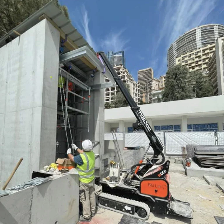 мини-кран bglift m060 фотографии