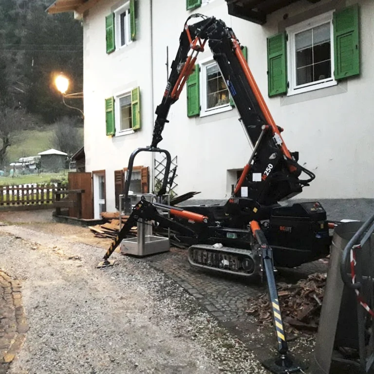 мини-кран bglift m250 фотографии