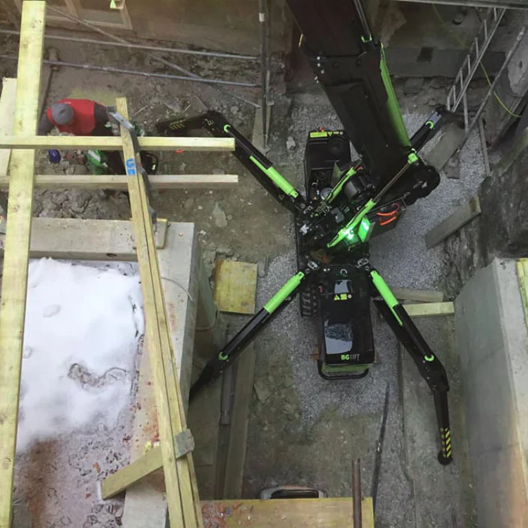 mini-guindaste bglift m250-lithium fotos