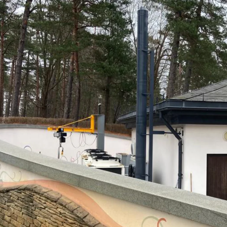 guindaste-de-lança vht CM2-1000 fotos