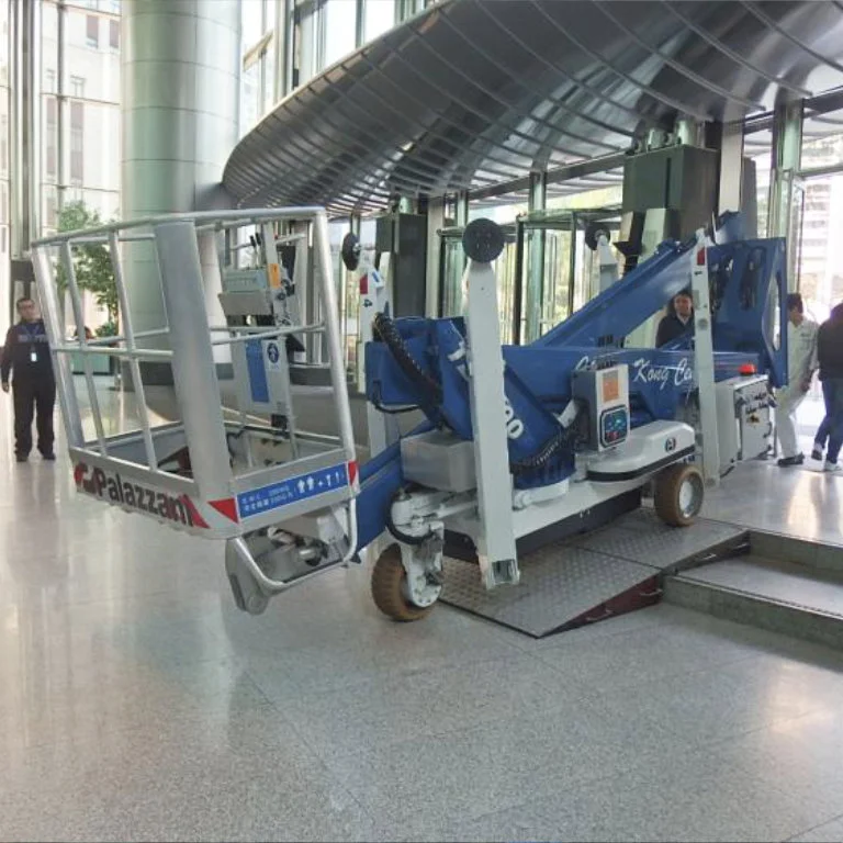 гусеничный-коленчатый-подъемник palazzani tzx190 фотографии