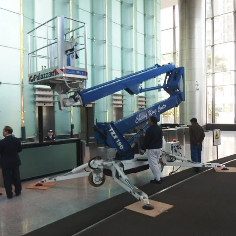 гусеничный-коленчатый-подъемник palazzani tzx190 фотографии