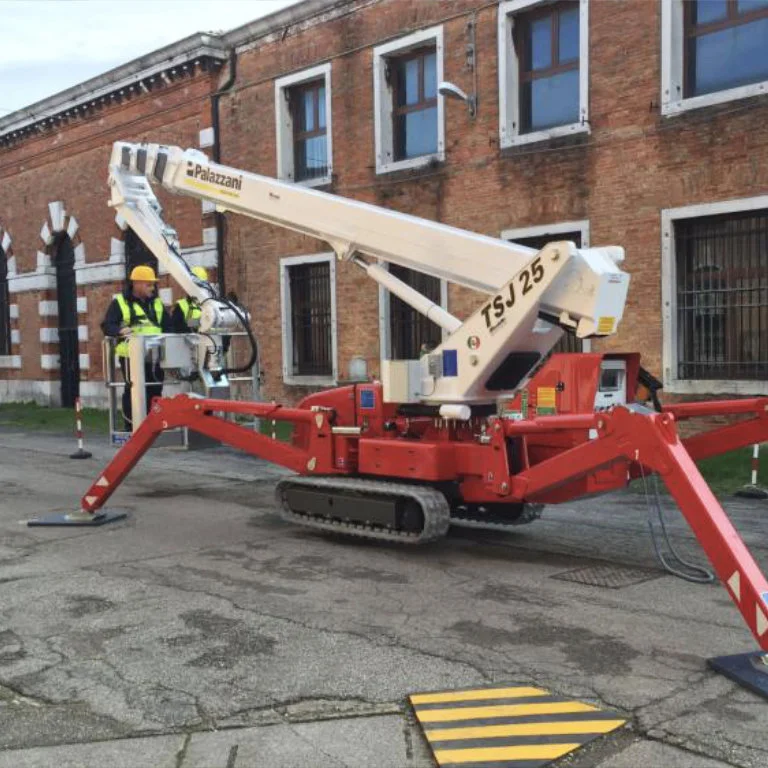 гусеничный-коленчатый-подъемник palazzani tsj25 фотографии