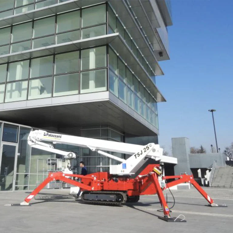 гусеничный-коленчатый-подъемник palazzani tsj25 фотографии