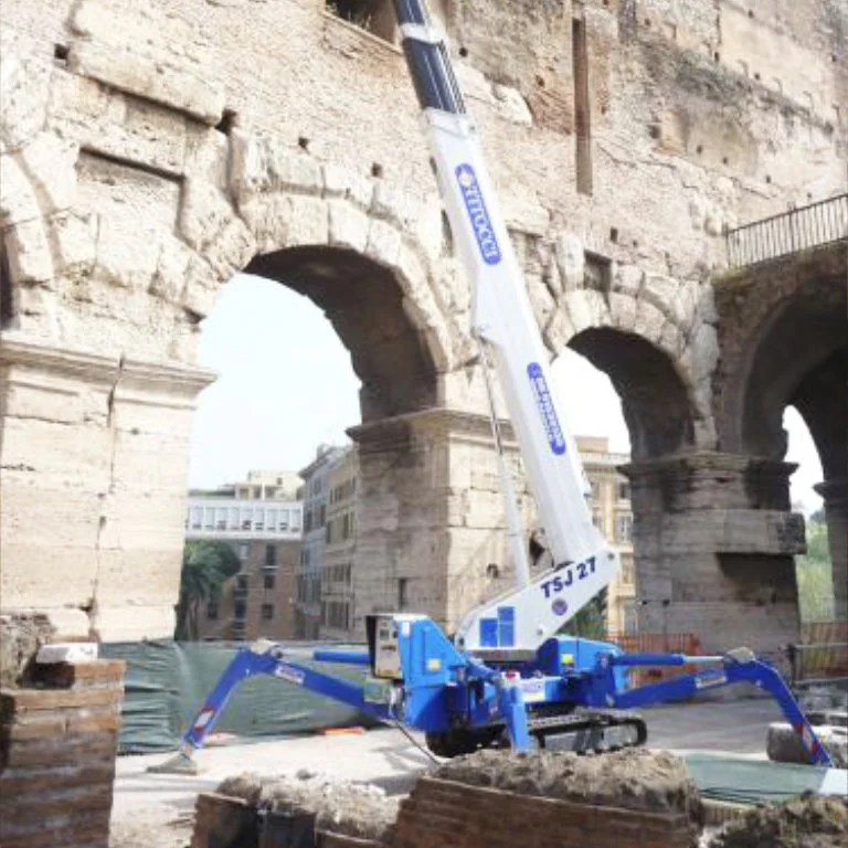 гусеничный-коленчатый-подъемник palazzani tsj27 фотографии