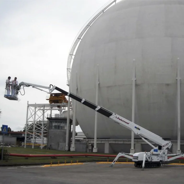 гусеничный-коленчатый-подъемник palazzani tsj27 фотографии