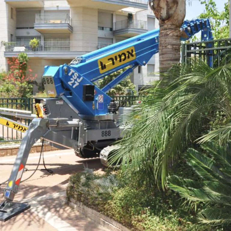 гусеничный-коленчатый-подъемник palazzani tsj27 фотографии