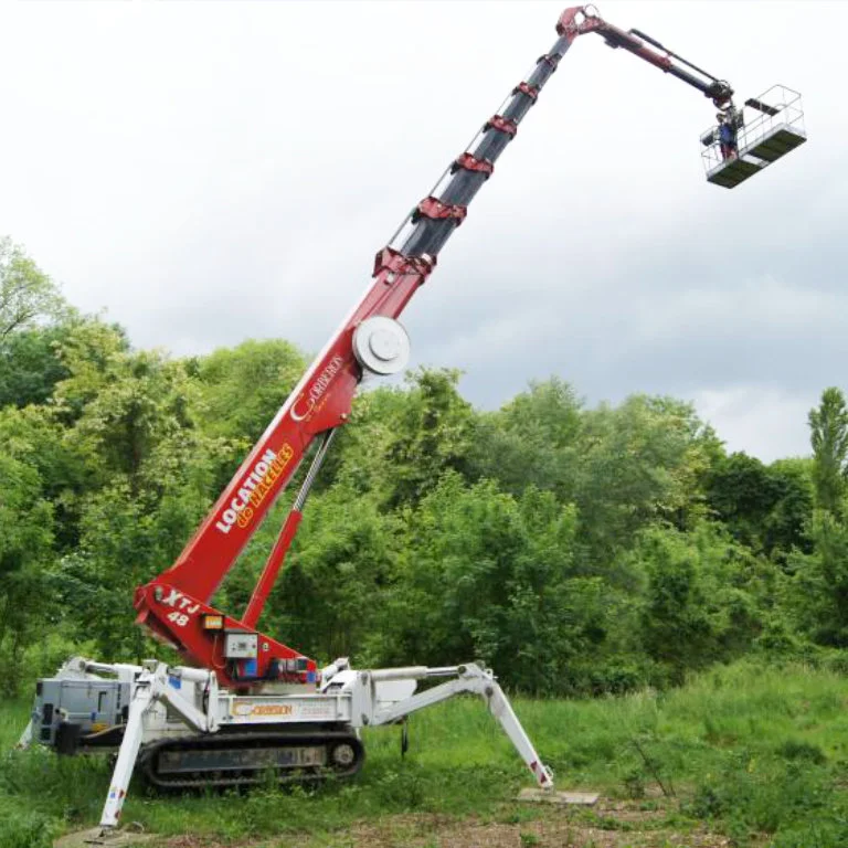 гусеничный-коленчатый-подъемник palazzani xtj48 фотографии