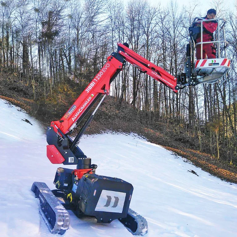 alkūninis-teleskopinis almac jibbi-1250-evo nuotraukos