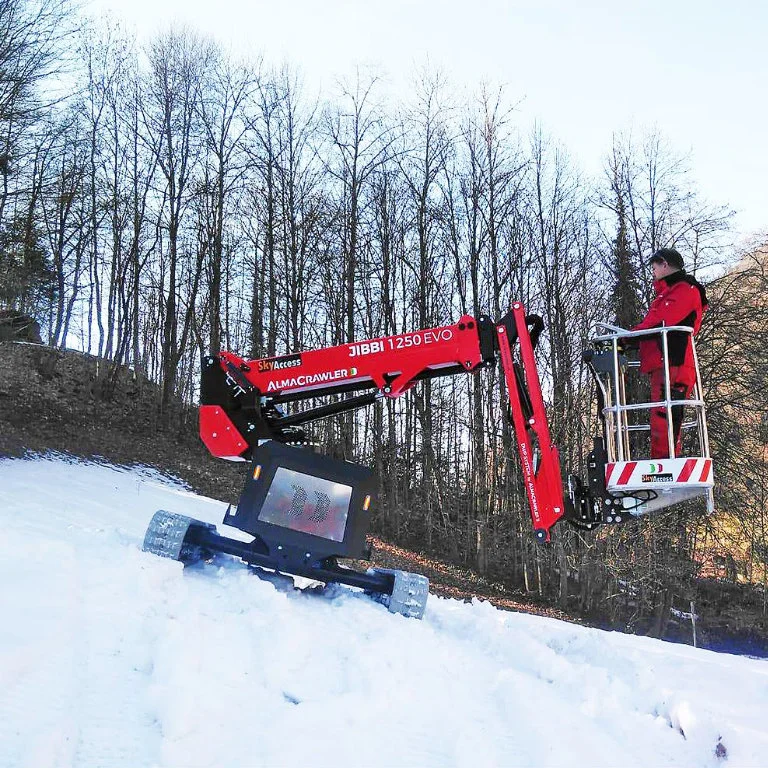 alkūninis-teleskopinis almac jibbi-1250-evo nuotraukos