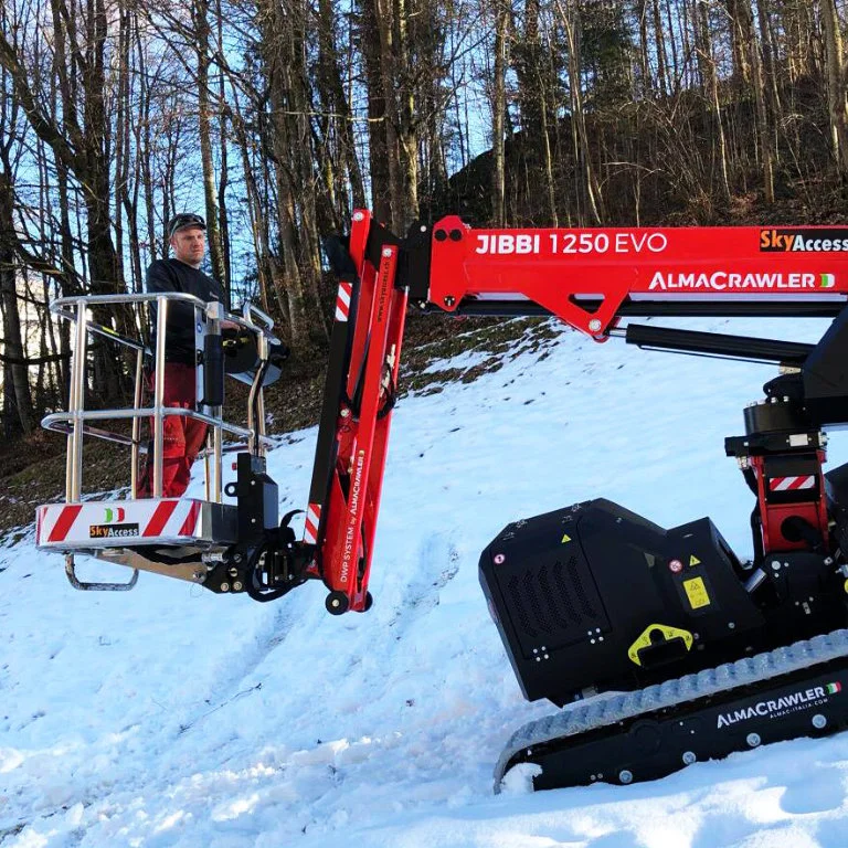 alkūninis-teleskopinis almac jibbi-1250-evo nuotraukos