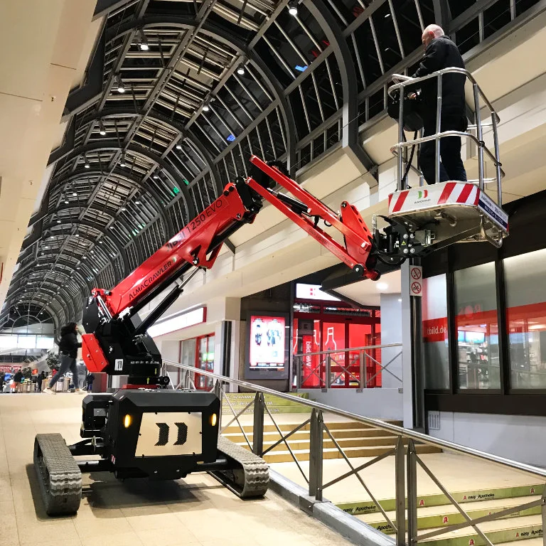 alkūninis-teleskopinis almac jibbi-1250-evo nuotraukos