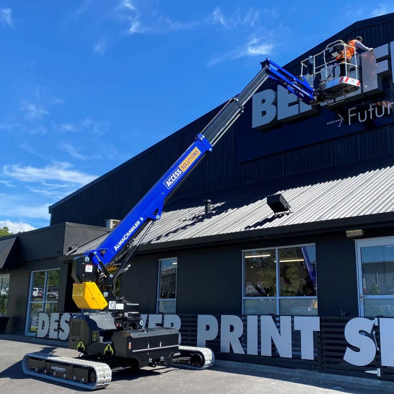 гусеничный-телескопический-подъемник almac jibbi-1670-evo фотографии