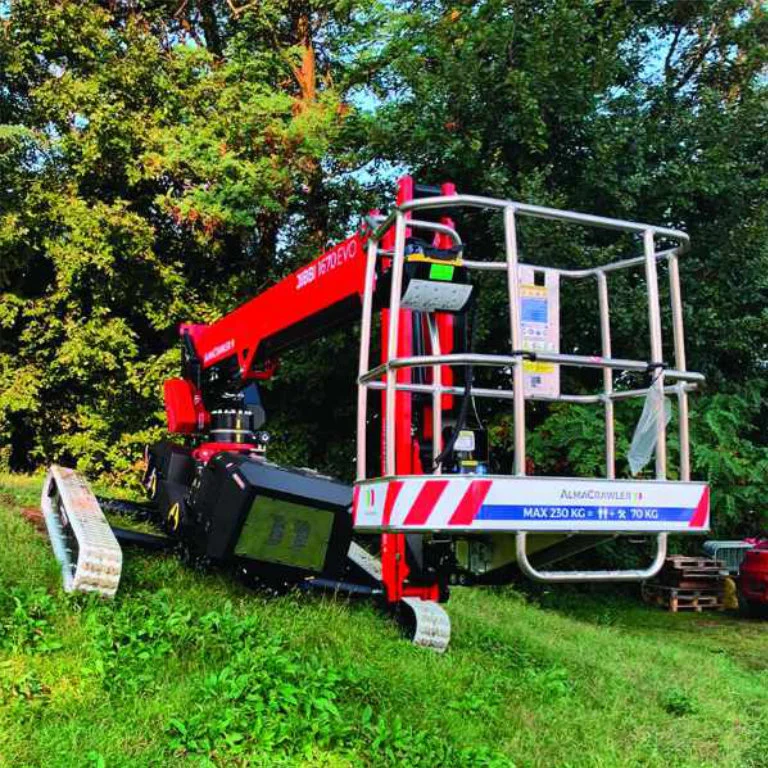 гусеничный-телескопический-подъемник almac jibbi-1670-evo фотографии