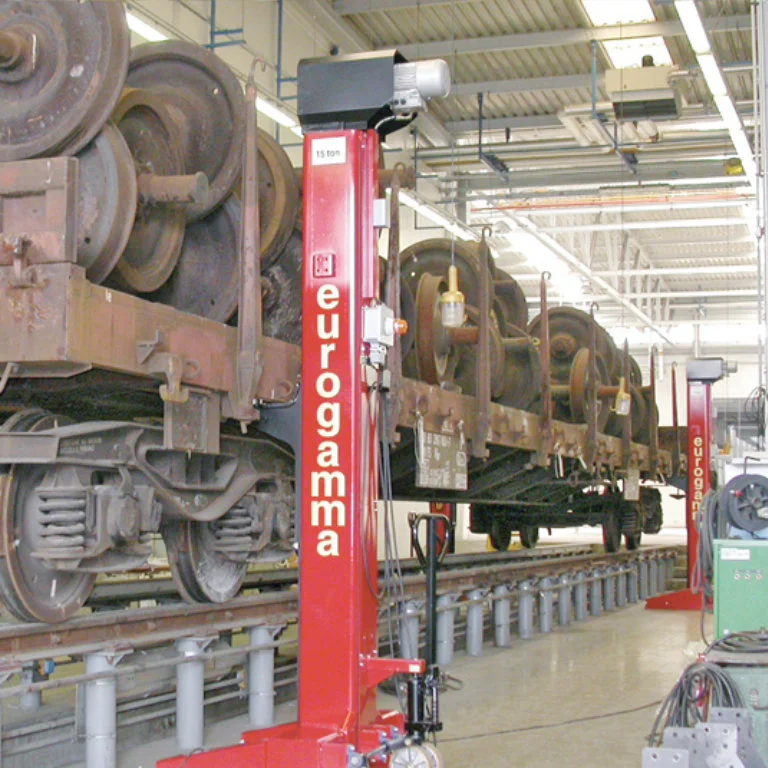 мобильные-колонны-подъемники-поездов eurogamma egsxl100 фотографии