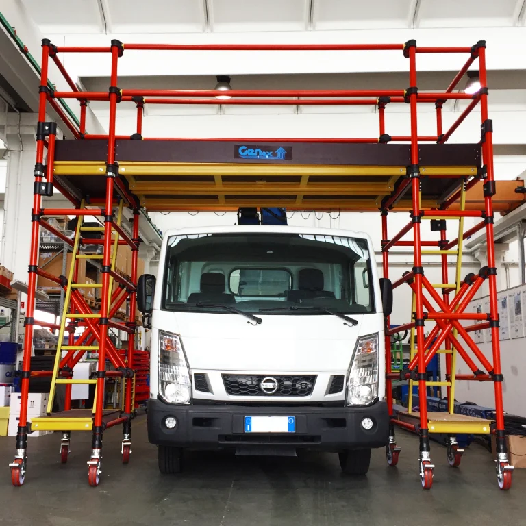 fiberglass-scaffolds genex buses-scaffolds photos