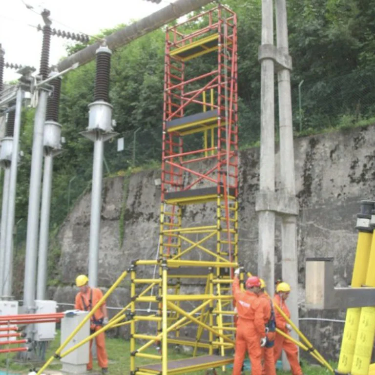 стекловолокно-строительных-лесов genex unitec-tuv-insulating фотографии