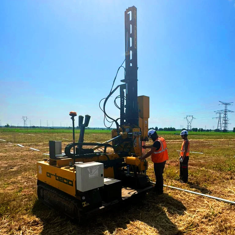 pašgājējs-pāļu-dzinis orteco hd950j fotogrāfijas