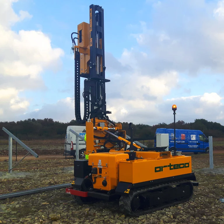 pašgājējs-pāļu-dzinis orteco hd950j fotogrāfijas