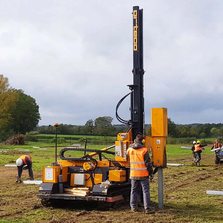 hincaposte-sobre-orugas orteco hdpro-1200j fotos