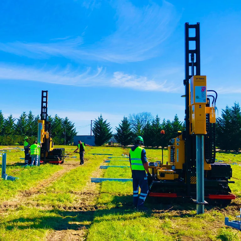 hincaposte-sobre-orugas orteco hdpro-1200j fotos