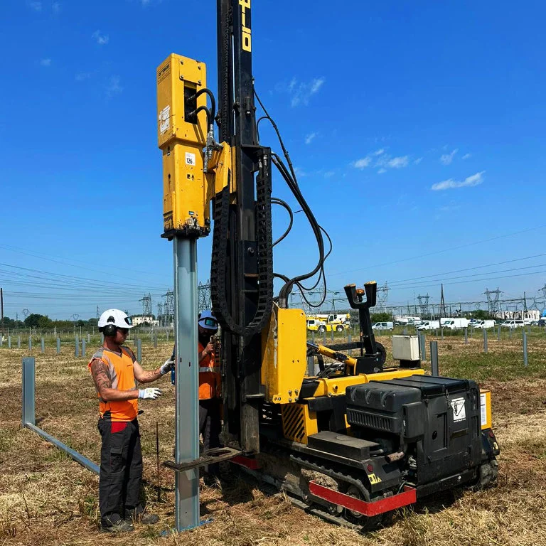 hincaposte-sobre-orugas orteco hdpro-1200j fotos