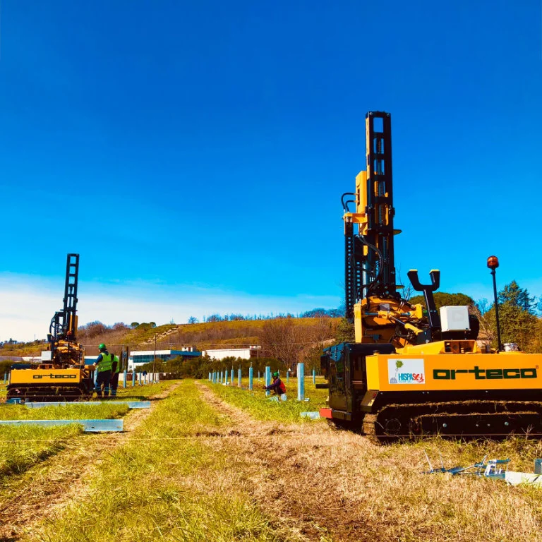 hincaposte-sobre-orugas orteco hdpro-1200j fotos