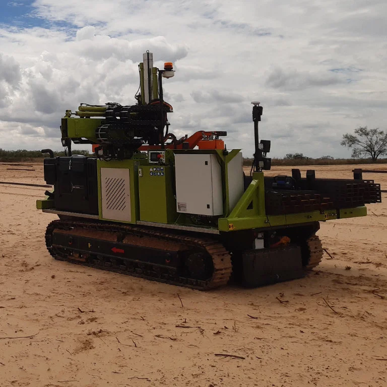 orteco pole positioning machine