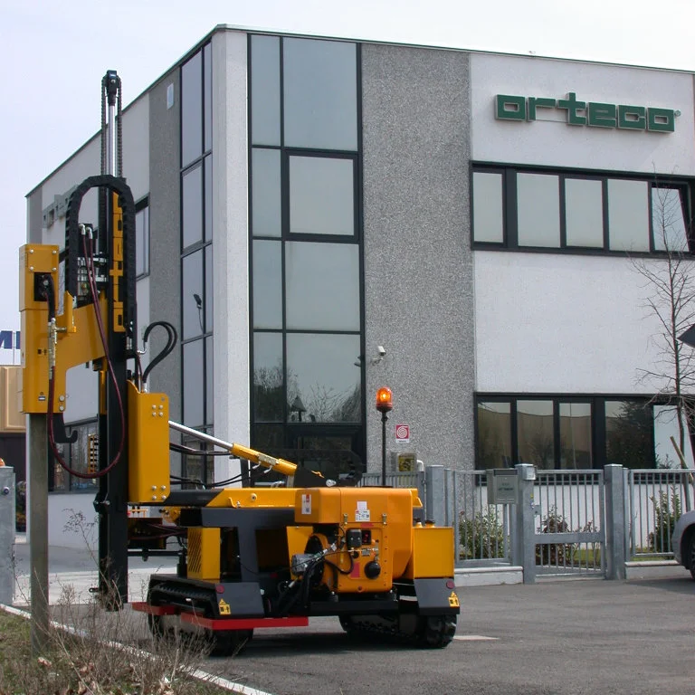 bate-estacas-sobre-esteiras orteco smart-750j fotos