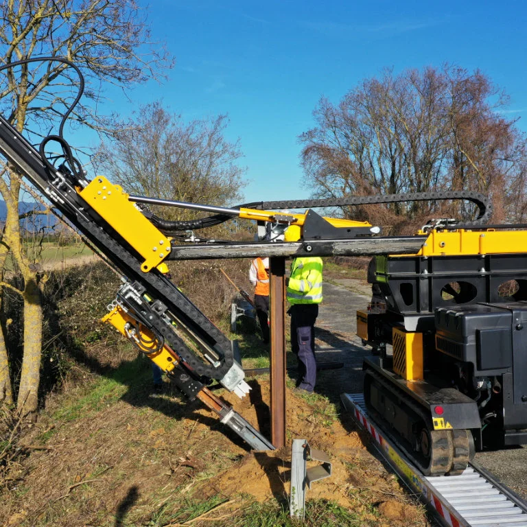 pašgājējs-pāļu-dzinis orteco hd-45 fotogrāfijas