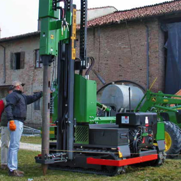 bate-estacas-sobre-esteiras orteco smart-750j fotos