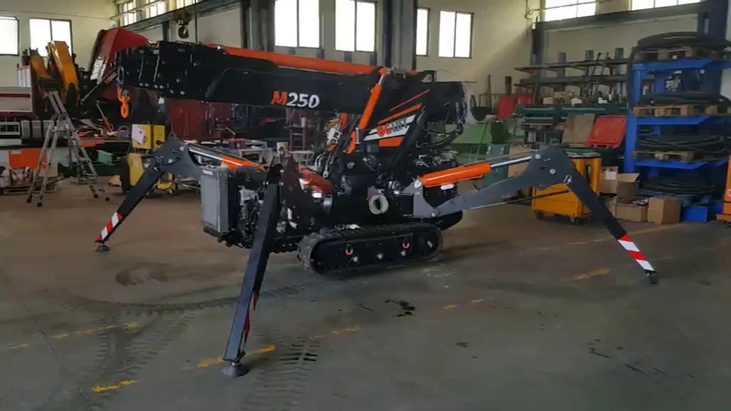 Video BGLIFT M250 stabilisers test