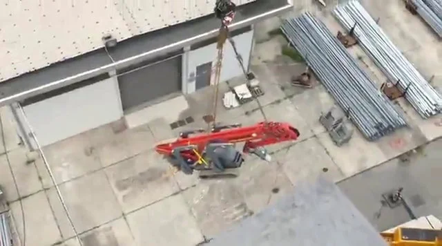 vidéo PALAZZANI TSJ30.1 déplacé par une grue