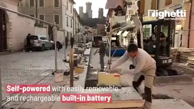 Vídeo de presentación del elevador por vacío para piedras S1-B