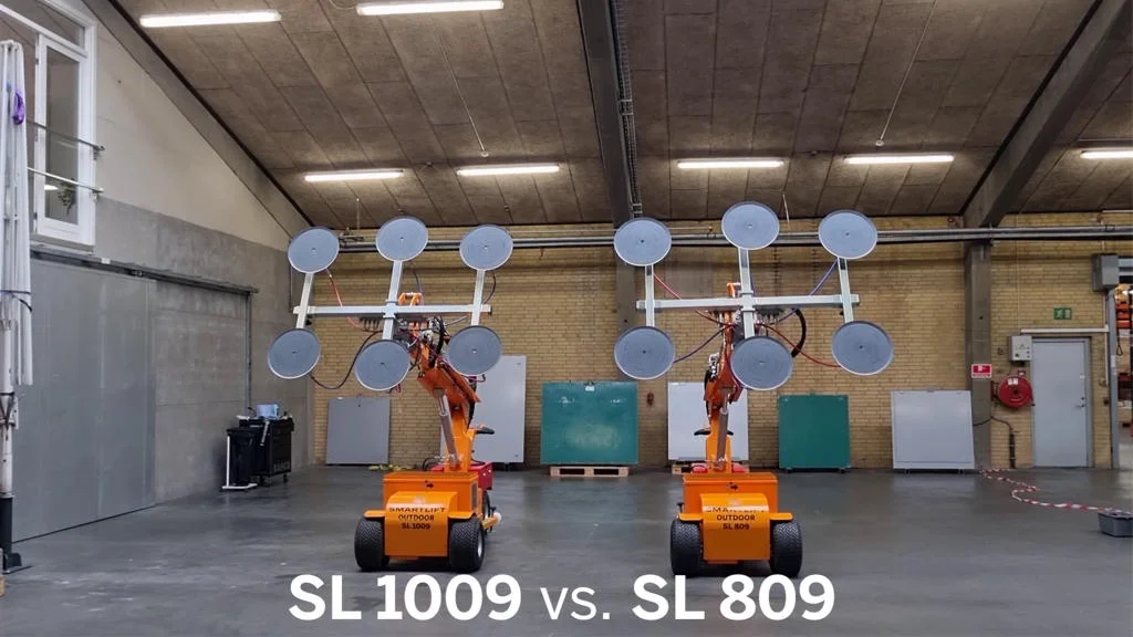 Vídeo comparativo de Smartlift SL809 - SL1009